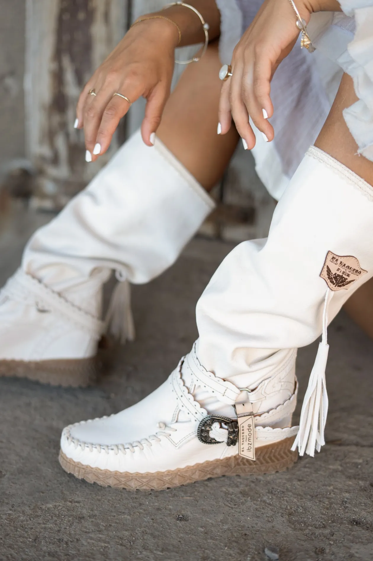 El Vaquero x IBZmode Noyra White