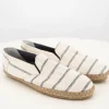 Espadrilles Hommes Andres Stripe Noir