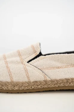 Espadrilles Hommes Andres Stripe Beige