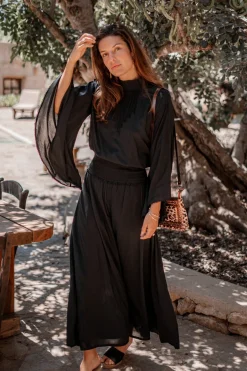 Flair Top Loua Noir