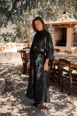 Flair Top Loua Noir