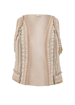 Gilet court Sierra Riqueza Light Taupe