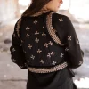 Gilet court Sonrisa Noir