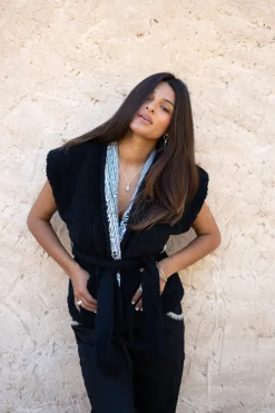 Gilet en fourrure Corazon Noir