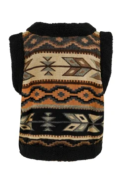 Gilet en fourrure Normad Brown