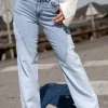 Jeans en denim Miley Bleu clair