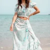 Jupe Adella Aqua