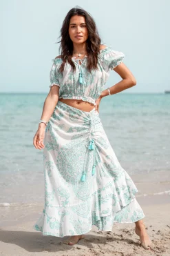 Jupe Adella Aqua