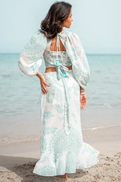 Jupe Adella Aqua