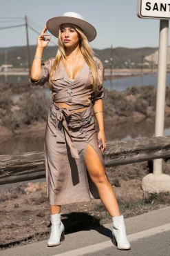 Jupe Alyssa Taupe