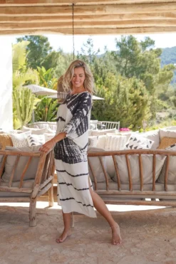 Jupe Cami Noir Tie Dye