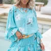 Jupe Dora Bloom Turquoise