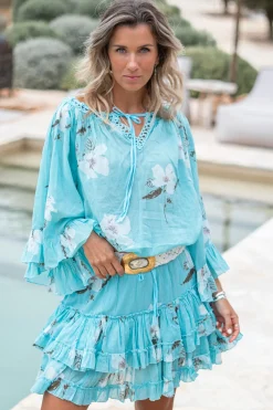 Jupe Dora Bloom Turquoise