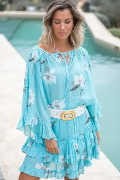 Jupe Dora Bloom Turquoise