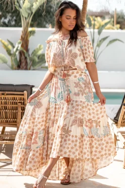 Jupe gitane Charlota Floral