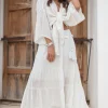Jupe gitane Lucia Beige