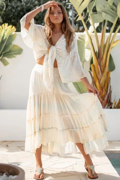 Jupe gitane Lucia Tie Dye Mint