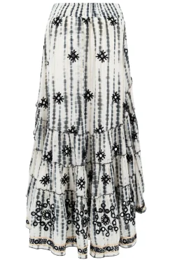 Jupe gitane miroir noir