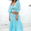 Jupe longue Gypsy Aqua