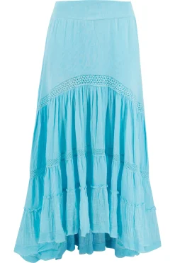 Jupe longue Gypsy Aqua