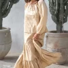 Jupe longue Lucia Cuadros Sand