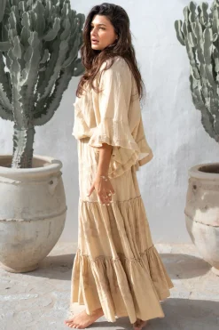 Jupe longue Lucia Cuadros Sand