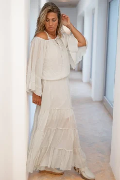 Jupe Lucia Boho Ecru