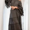 Jupe Lucia Boho Taupe foncé
