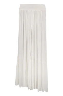 Jupe Santi Paisley Blanc