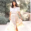 Jupe Santi Paisley Sand