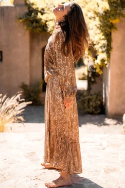 Jupe Santi Paisley Taupe