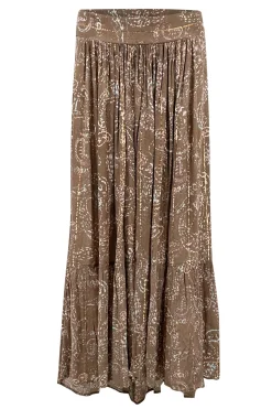 Jupe Santi Paisley Taupe