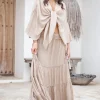 Jupe tzigane Lucia Taupe