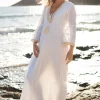 Kaftan Calista Nyx Blanc
