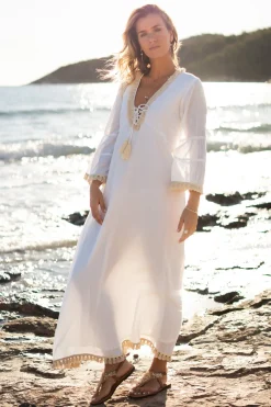 Kaftan Calista Nyx Blanc