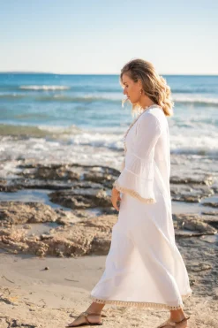 Kaftan Calista Nyx Blanc
