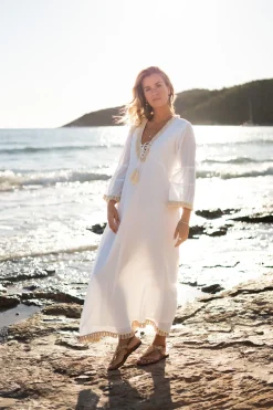 Kaftan Calista Nyx Blanc