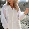 Kaftan Cassandra Nevarra Ivoire