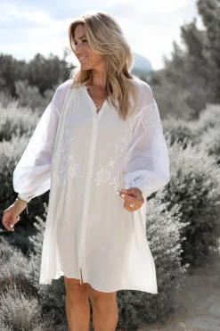 Kaftan Cassandra Nevarra Ivoire