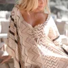 Kaftan court Impresion Aztec