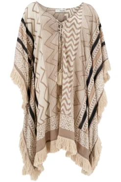 Kaftan court Impresion Aztec