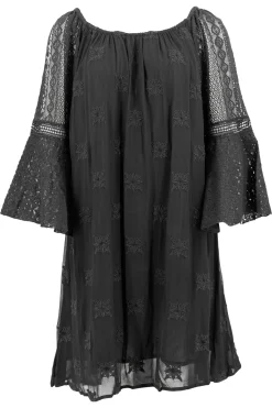 Kaftan court Suze Noir