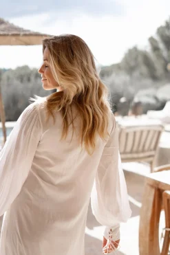 Kaftan Gabriela Granada Blanc