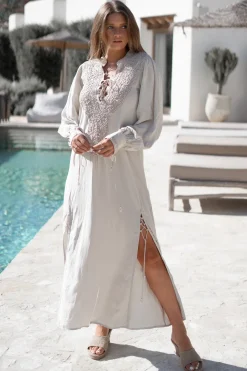 Kaftan Gabriela Grenade Sable