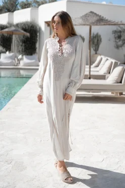 Kaftan Gabriela Grenade Sable