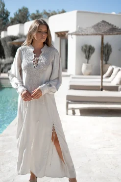 Kaftan Gabriela Grenade Sable