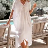 Kaftan Jenara Dreamcatcher Blanc