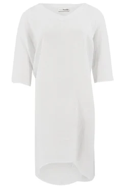 Kaftan Laia Linen Blanc