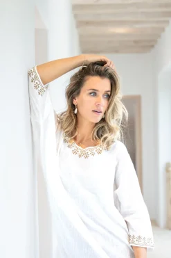 Kaftan Laia Scorva Blanc
