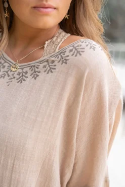Kaftan Laia Scorva Sable